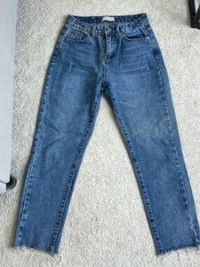 Korea Straight Leg Denim Jeans